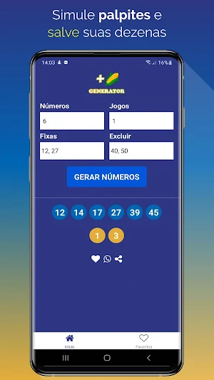 +Milionária - Gere seu palpite Screenshot 2