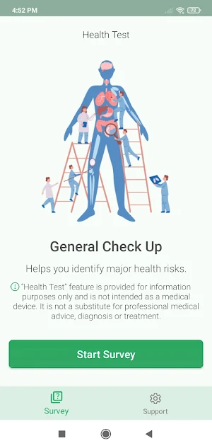 Health Test Screenshot 0