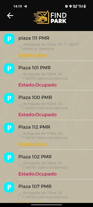 FindPark Screenshot 3
