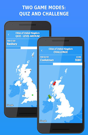 Cities of United Kingdom Screenshot 1