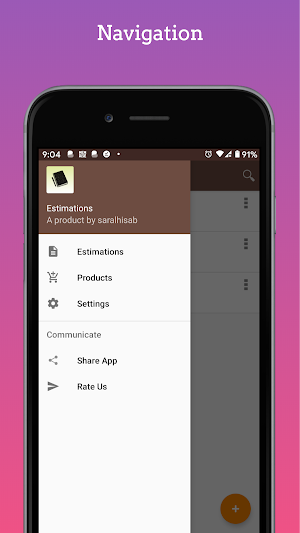 Business Estimates,Estimate,Estimation Screenshot 2
