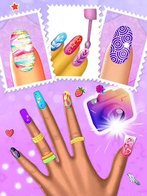 Nail Salon - nail polish games Screenshot 2