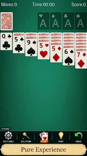 Minimalist Solitaire:Klondike Screenshot 2
