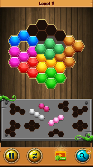 Hexa Block Puzzle Blast 2019 Screenshot 0