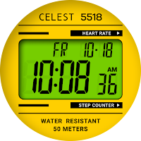 CELEST5518 Retro Digital Watch