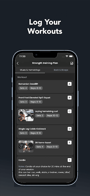 DB Fitness Transformation Screenshot 1