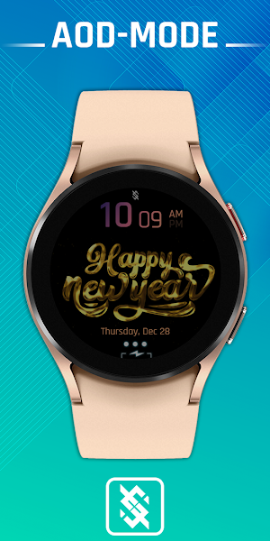 BFF39- Animation New Year Gold Screenshot 1
