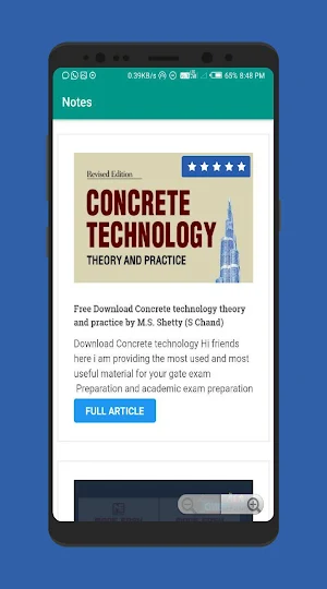 Civil Engineering Handbook Not Screenshot 2