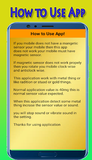 Gold Scanner and Metal Detector Finder pro Screenshot 3