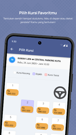 DG Trans - Tiket Bus Screenshot 3