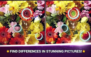 Find the Difference Flowers – Spot the Differences Screenshot 0