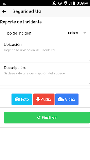 Seguridad UG Screenshot 2