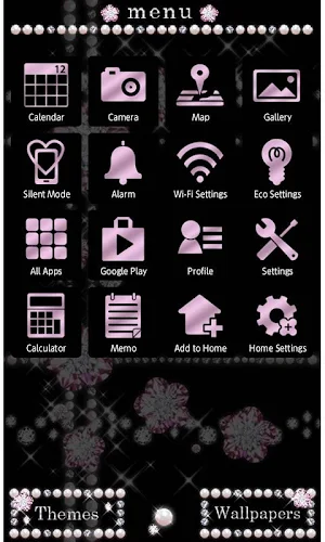 Jewel Theme Diamond Flower Screenshot 2