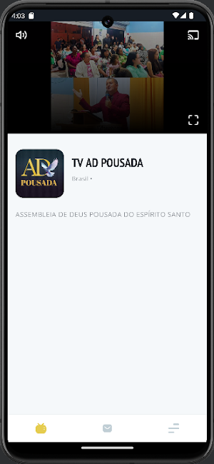 TV AD POUSADA Screenshot 0
