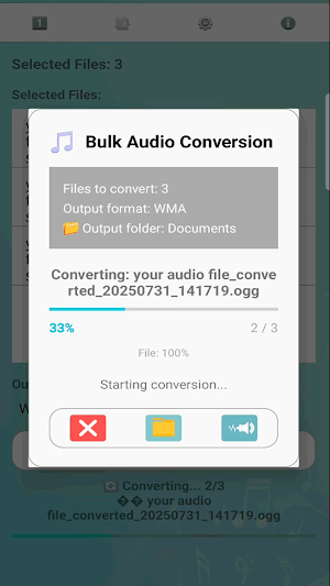 Multi Audio Converter Screenshot 3