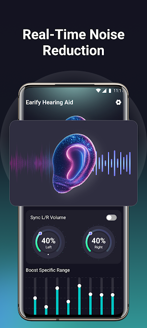Earify Volume Booster Hearing Screenshot 3