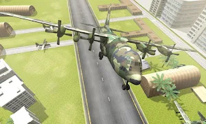 Cargo Plane Military Transport Screenshot 2