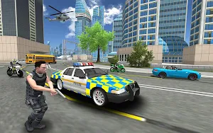 Police Cop Car Simulator : City Missions Screenshot 2