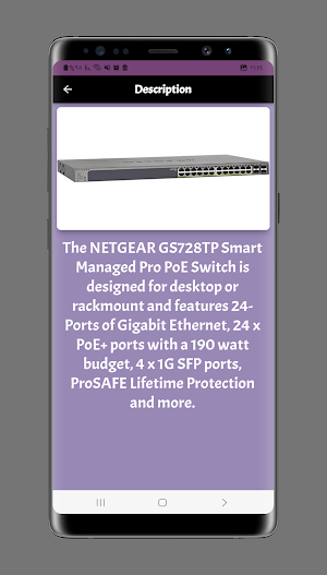 NETGEAR GS728TP Guide Screenshot 2
