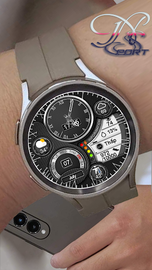 [N-SPORt637] Black&Color Watch Screenshot 0