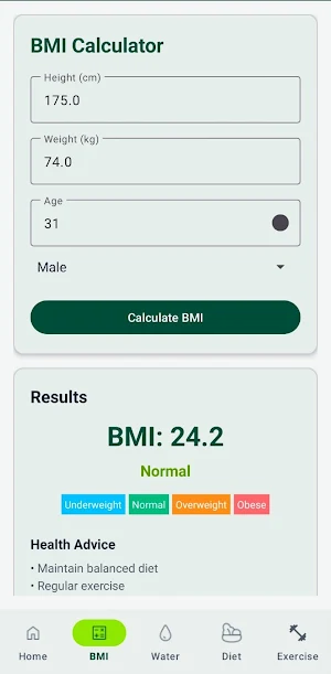 LeanMetric: BMI Calculator Pro Screenshot 3