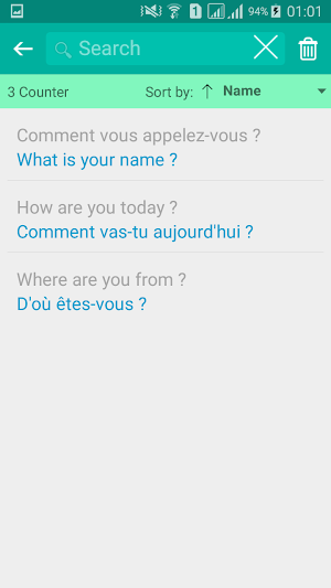 French English Translator Screenshot 3