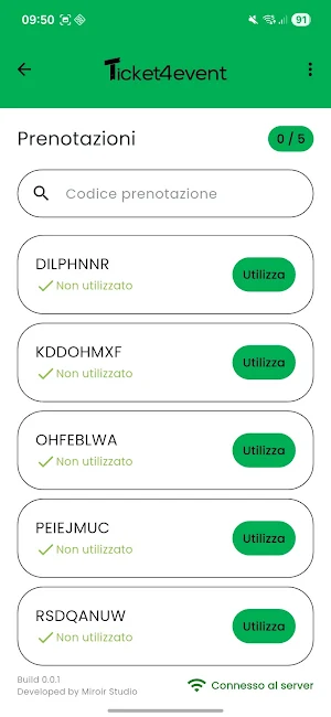 Ticket4event Screenshot 2