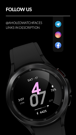Awf Pace [PRO] - watch face Screenshot 2