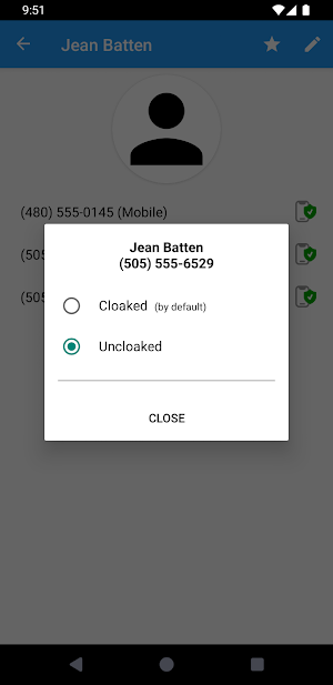 Cloakfone Screenshot 3
