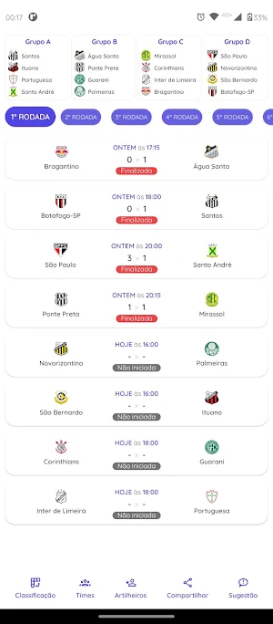 Paulistão 2024 Jogos & Tabela Screenshot 0