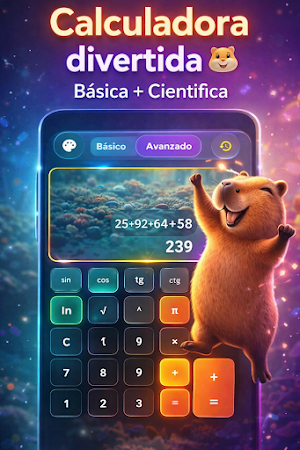 Calculadora Capibara Pro Free Screenshot 1