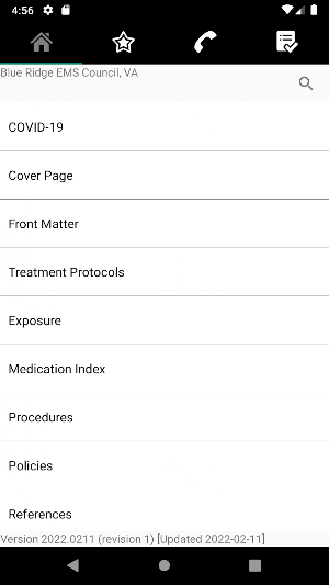 Blue Ridge EMS Council Screenshot 2