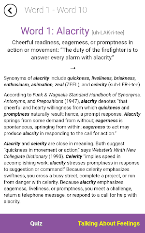 Verbal Advantage - Level 8 Screenshot 1
