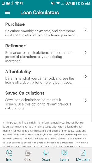 Partners Mortgage Screenshot 1