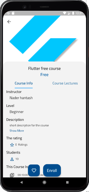 Flutter Camp Screenshot 1