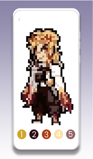 Kimetsu no Yaiba Pixel Art Screenshot 3