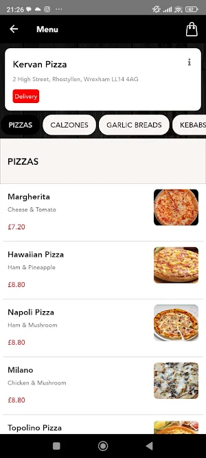 Kervan Pizza Screenshot 0