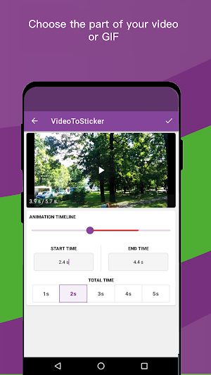 Video to Sticker Screenshot 1