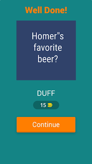 Simpsons QuizTap Screenshot 1