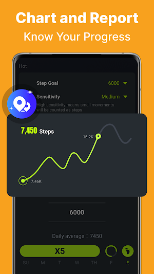 Step Counter: Step Tracking Screenshot 2
