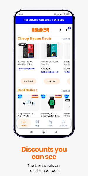 Hawker Screenshot 2