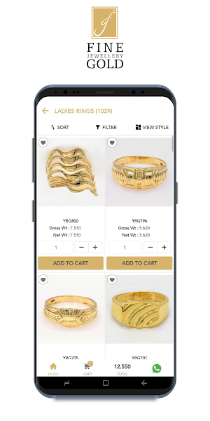 Fine Jewellery Gold Screenshot 1