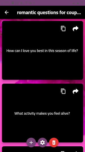 romantic questions for couples Screenshot 1