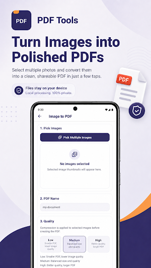 PDF Tools: PDF Maker Screenshot 1