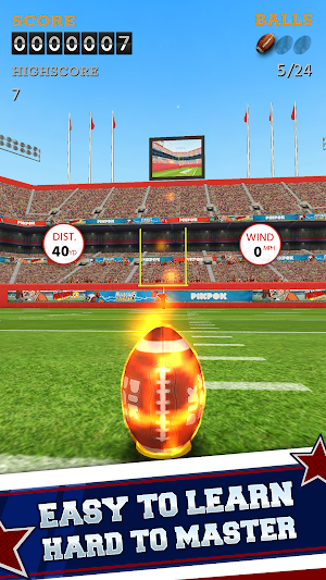 Flick Kick Field Goal Kickoff Screenshot 1