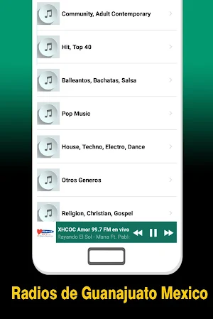 Radios de Guanajuato Screenshot 2