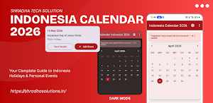 Indonesia Calendar 2026 Screenshot 0