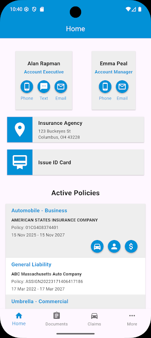 Greenbridge Insurance Screenshot 1