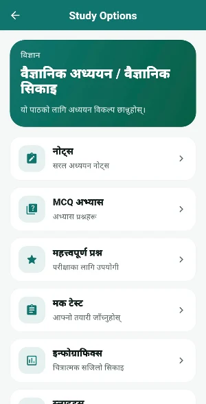 Class 10 SEE guide Screenshot 1