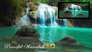 Peaceful Waterfall HD Screenshot 0